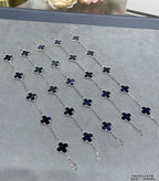 Four-Leaf Clover Stone Bracelet | Premium Quality|