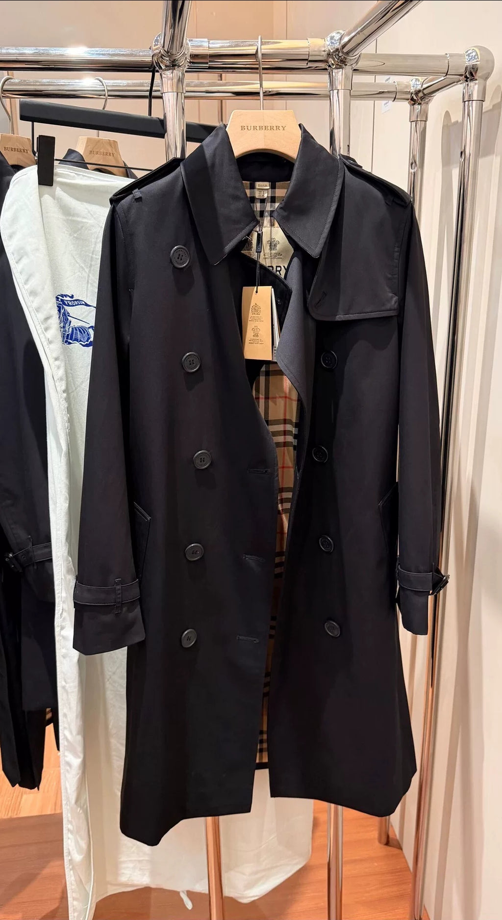 Kensington Mid-Length Trench Coat (Top quality )