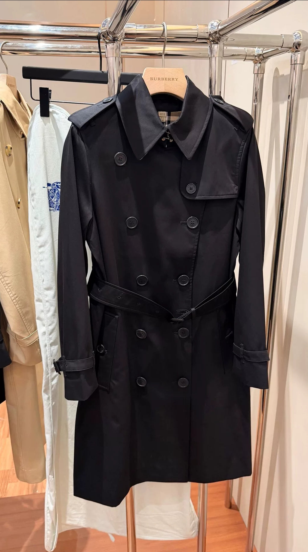 Kensington Mid-Length Trench Coat (Top quality )