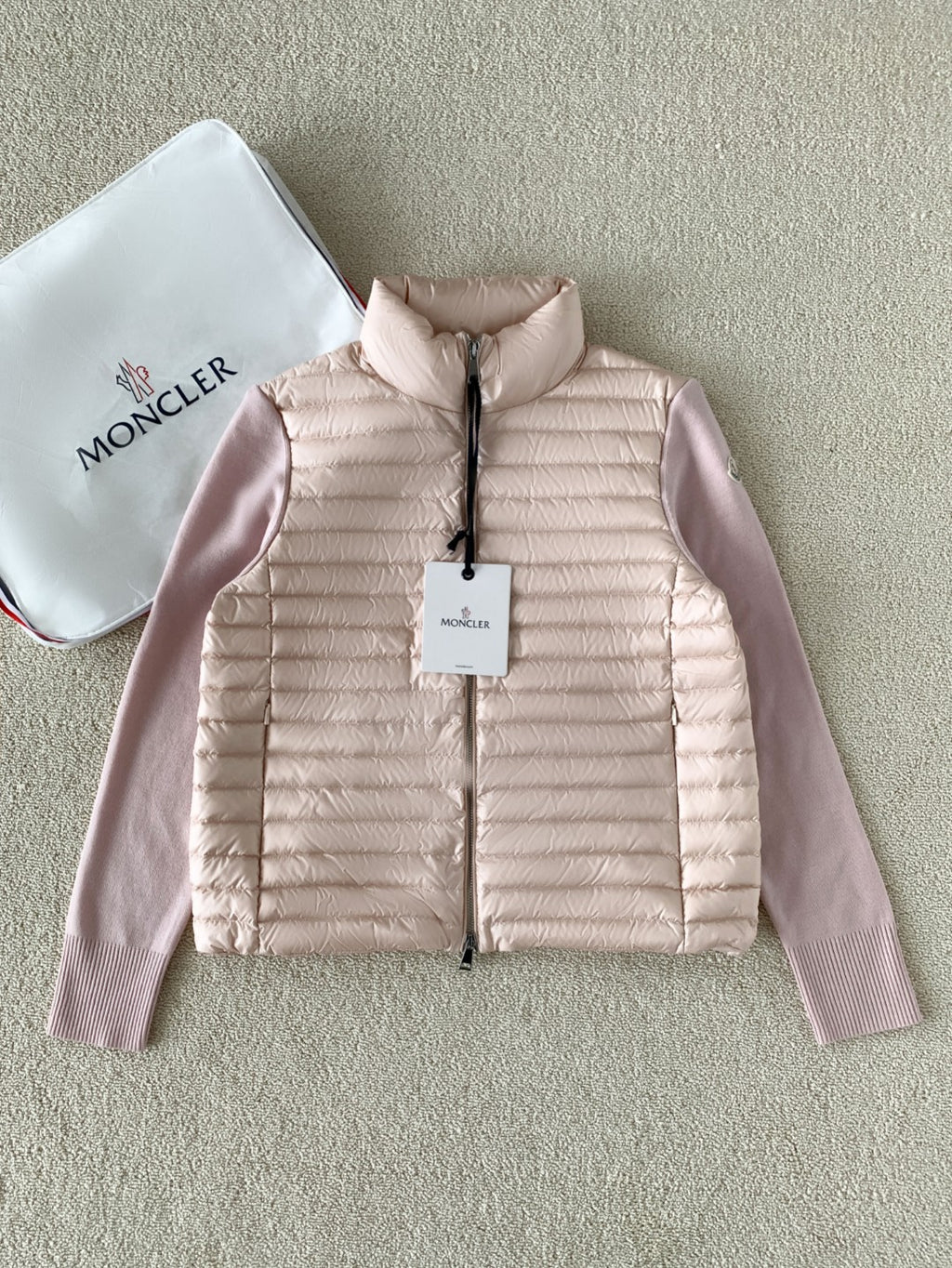 MAGLIA Zip Cardigan Down Jacket