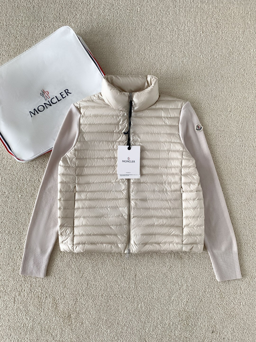 MAGLIA Zip Cardigan Down Jacket