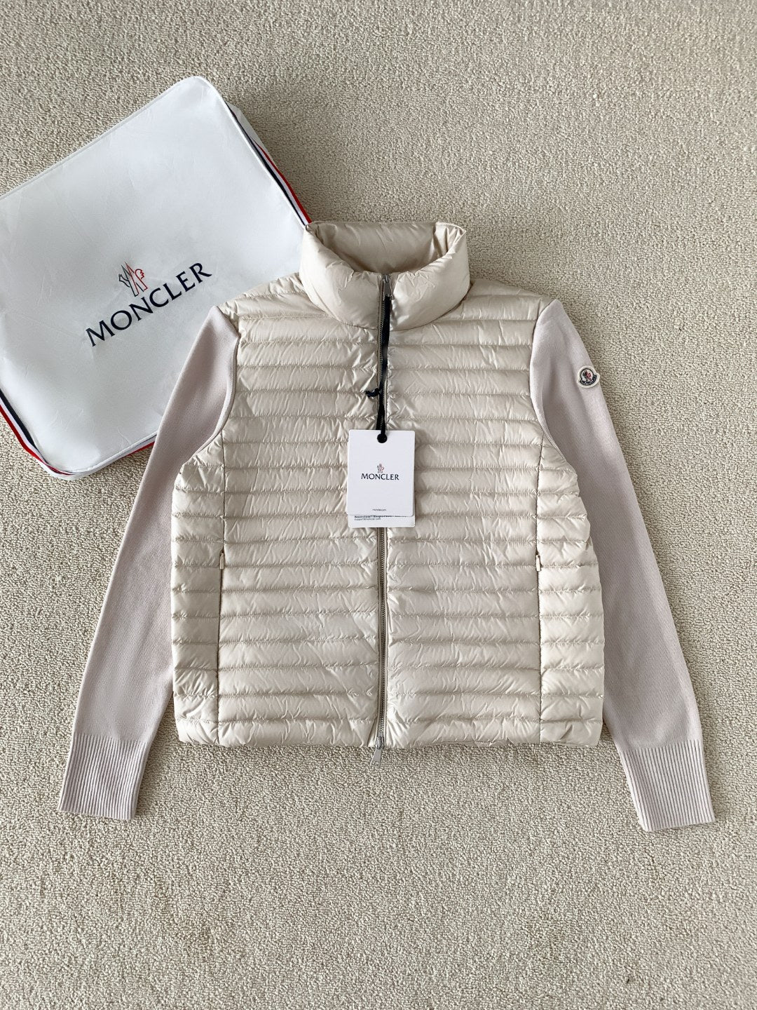 MAGLIA Zip Cardigan Down Jacket