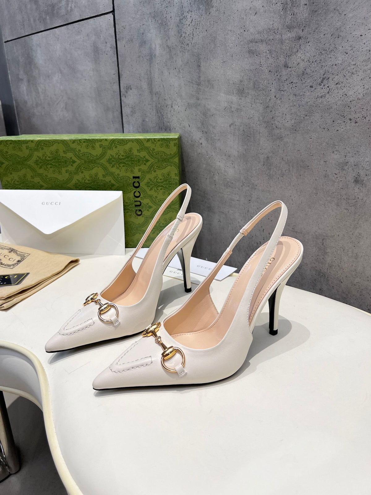 Premium Sheepskin Heeled Shoes | 10 cm Heel