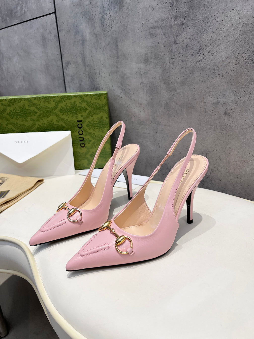 Premium Sheepskin Heeled Shoes | 10 cm Heel