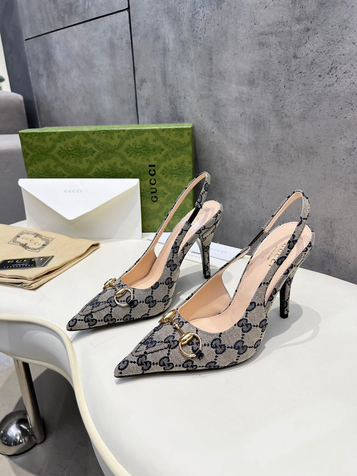 Premium Sheepskin Heeled Shoes | 10 cm Heel