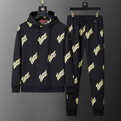 Unisex Embroidered Casual Tracksuit – Autumn/Winter Collection