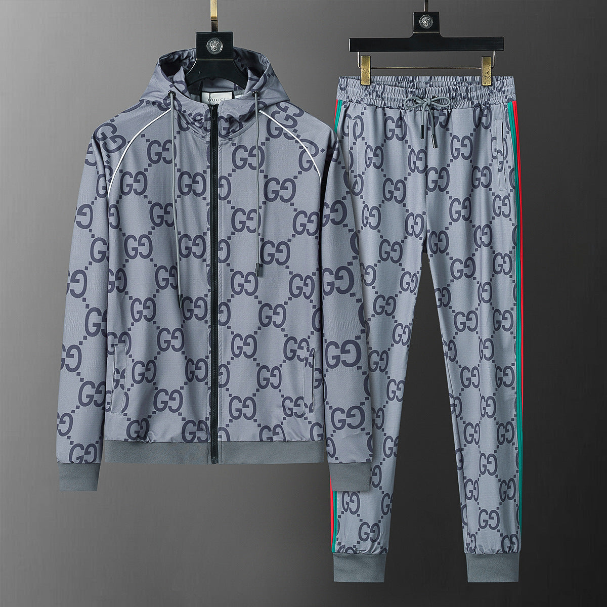 Unisex Embroidered Casual Tracksuit – Autumn/Winter Collection