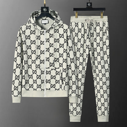 Unisex Embroidered Casual Tracksuit – Autumn/Winter Collection