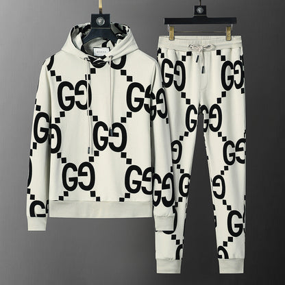 Unisex Embroidered Casual Tracksuit – Autumn/Winter Collection