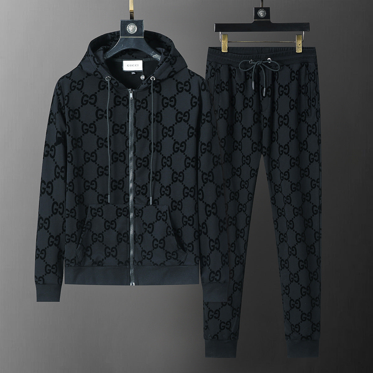 Unisex Embroidered Casual Tracksuit – Autumn/Winter Collection