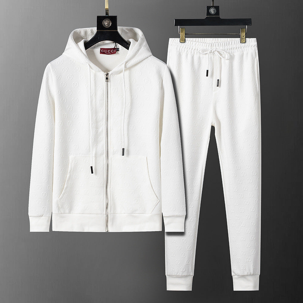 Unisex Embroidered Casual Tracksuit – Autumn/Winter Collection