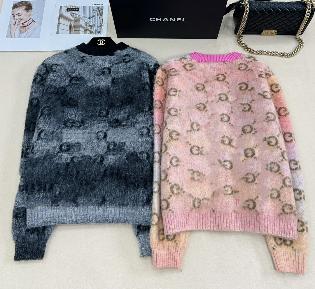 Winter Knit V-Neck Cardigan – Cozy &  Chic