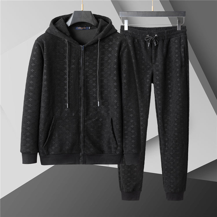 Unisex Embroidered Casual Tracksuit – Autumn/Winter Collection