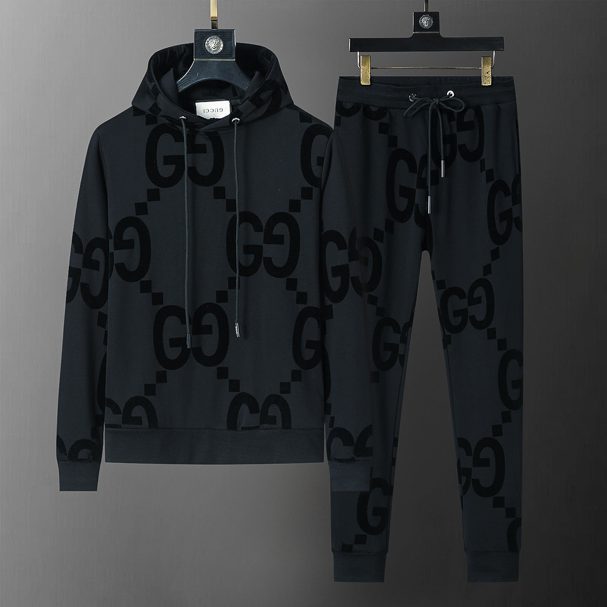 Unisex Embroidered Casual Tracksuit – Autumn/Winter Collection