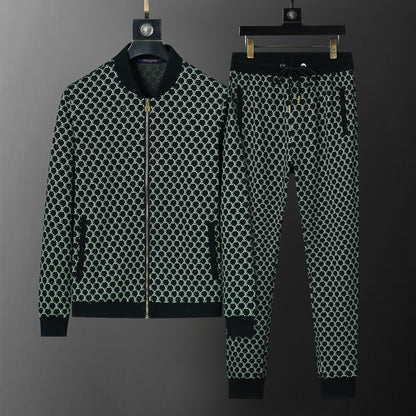 Unisex Embroidered Casual Tracksuit – Autumn/Winter Collection