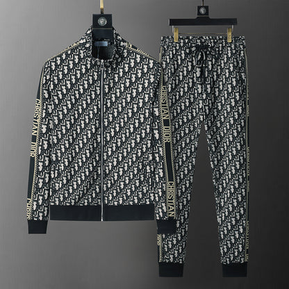 Unisex Embroidered Casual Tracksuit – Autumn/Winter Collection