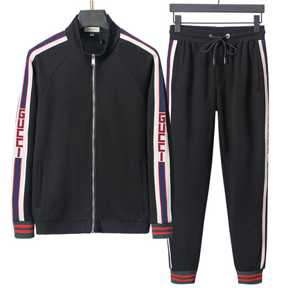 Unisex Embroidered Casual Tracksuit – Autumn/Winter Collection