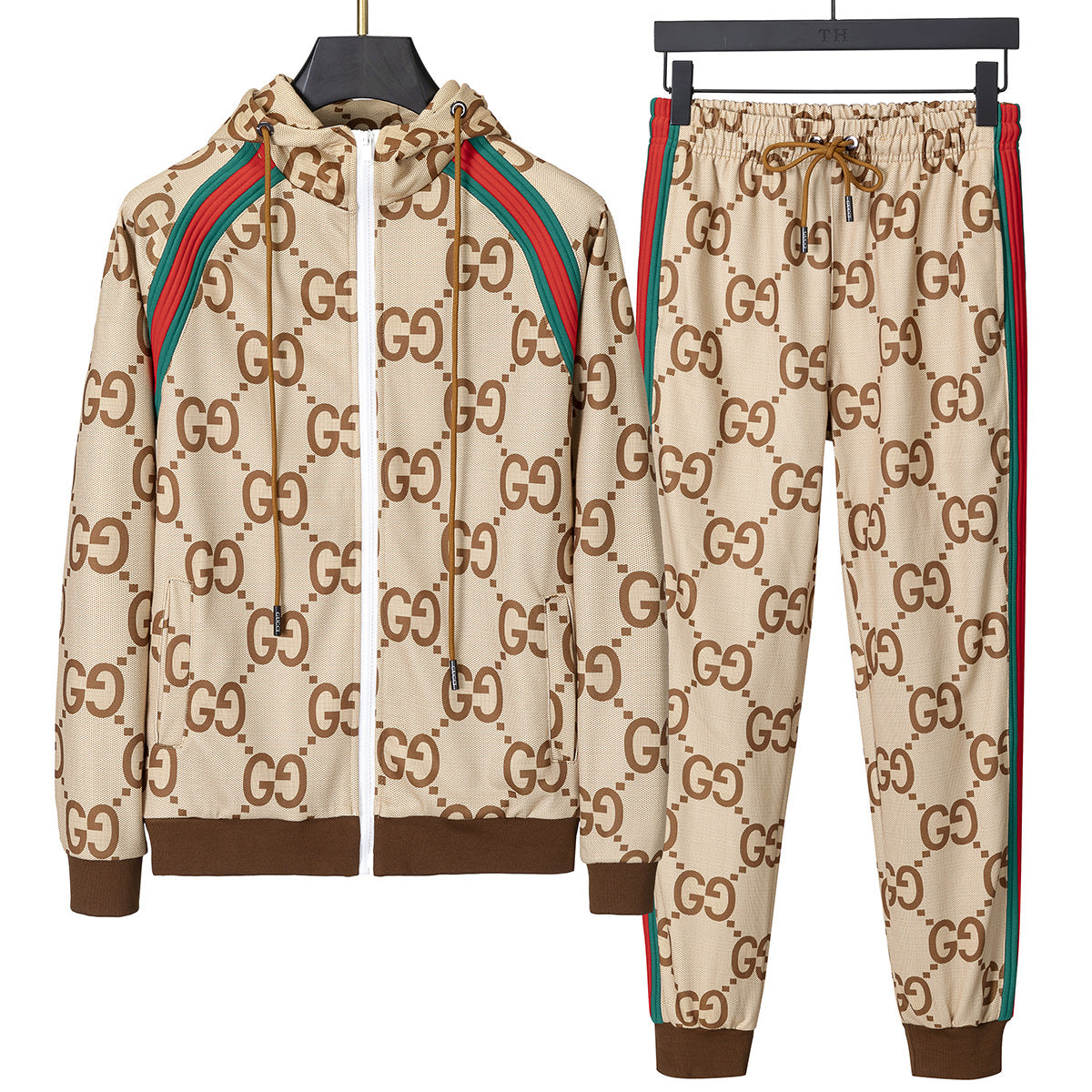 Unisex Embroidered Casual Tracksuit – Autumn/Winter Collection
