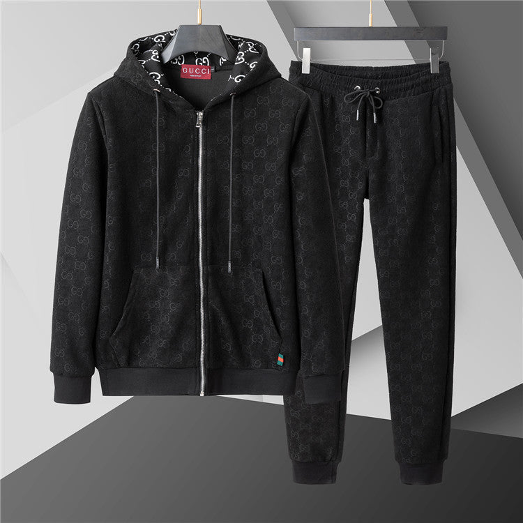 Unisex Embroidered Casual Tracksuit – Autumn/Winter Collection