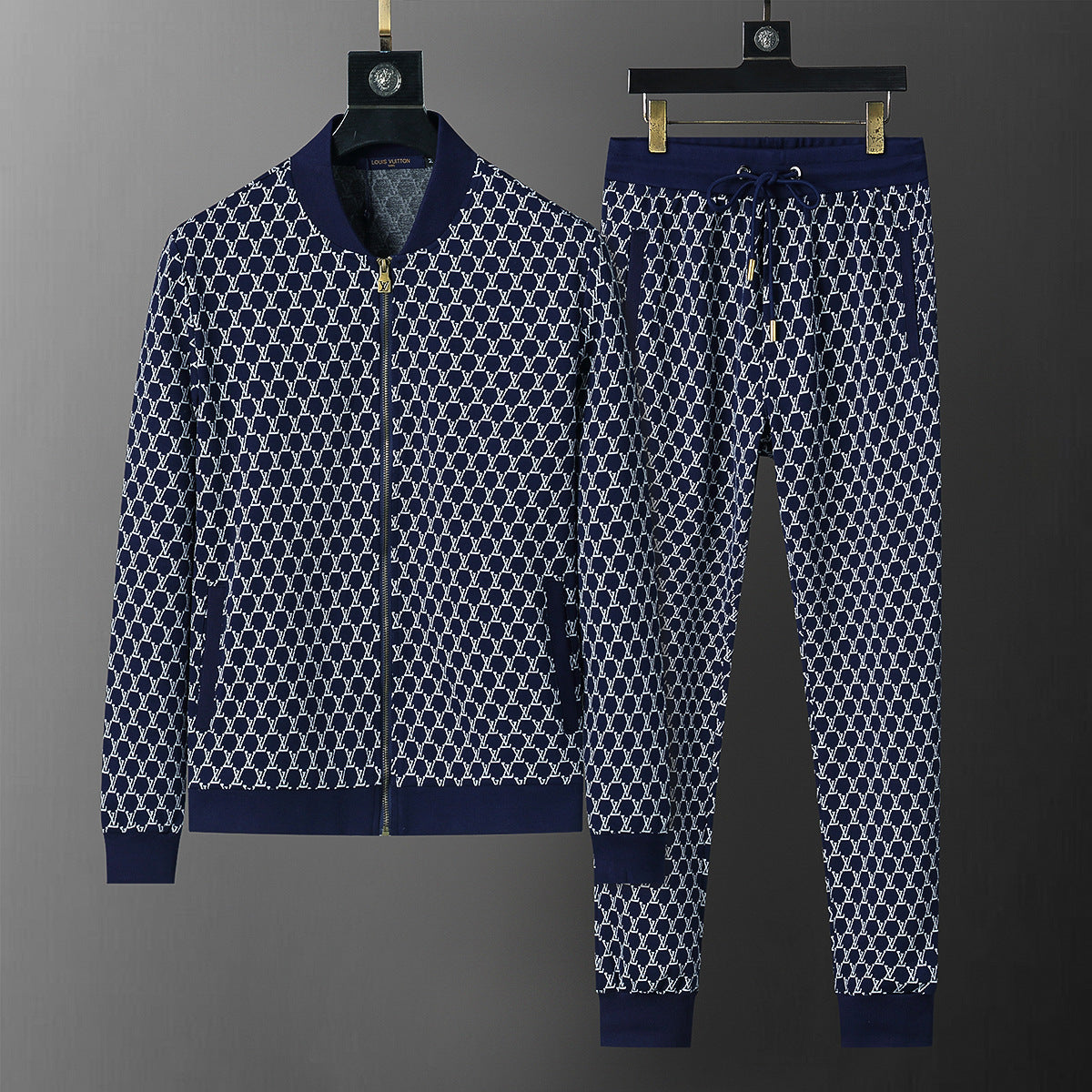 Unisex Embroidered Casual Tracksuit – Autumn/Winter Collection