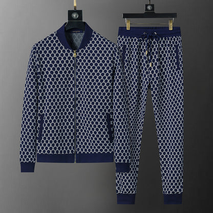 Unisex Embroidered Casual Tracksuit – Autumn/Winter Collection