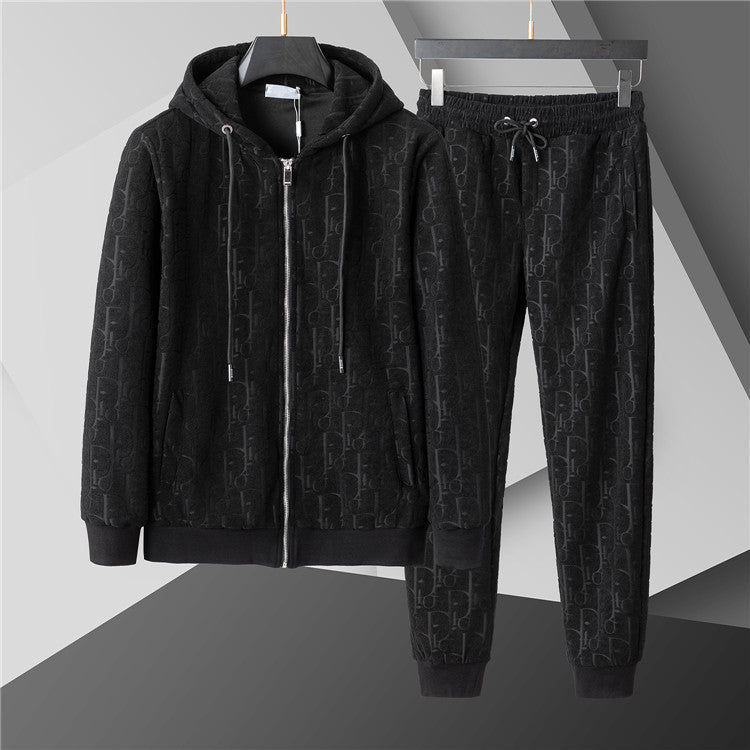 Unisex Embroidered Casual Tracksuit – Autumn/Winter Collection