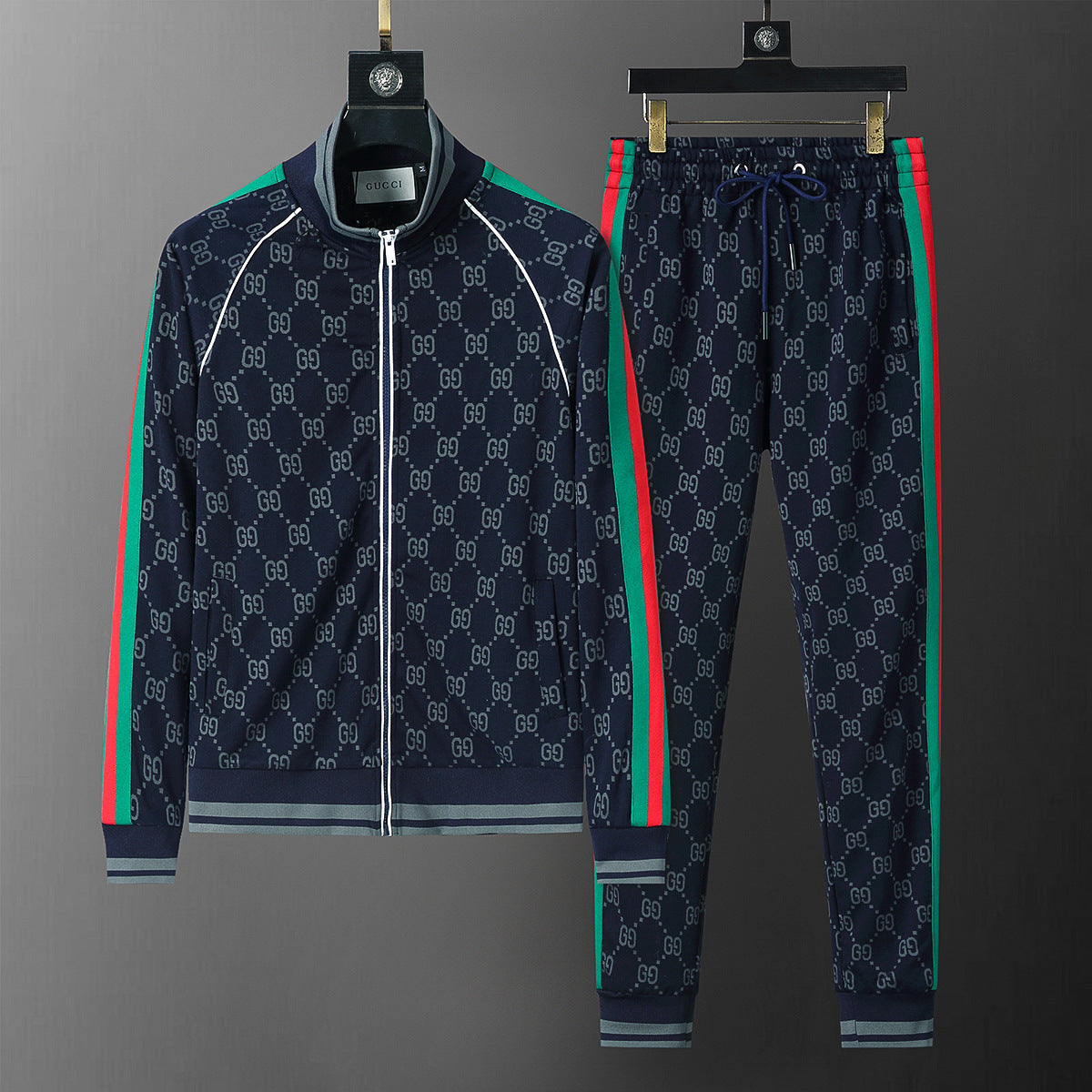 Unisex Embroidered Casual Tracksuit – Autumn/Winter Collection