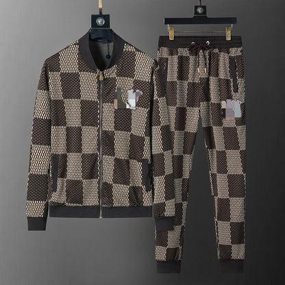 Unisex Embroidered Casual Tracksuit – Autumn/Winter Collection