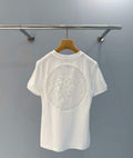 Lo 25SS  Slim-Fit Back Heavy Lace Short-Sleeve T-Shirt