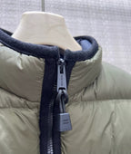 Down Puffer Vest | Army Green