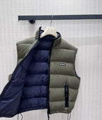 Down Puffer Vest | Army Green