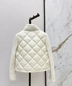 2026 AW Quilted Panel Knit Down Jacket