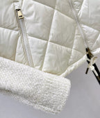 2026 AW Quilted Panel Knit Down Jacket
