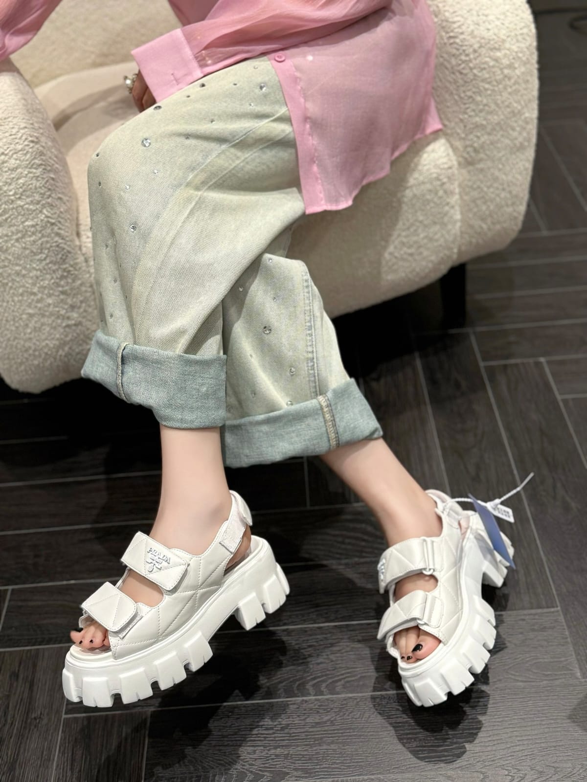 P*RA*DA Foam Sole Sandals