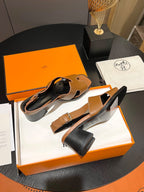 Thick Heel Sandals – Spring (Top)