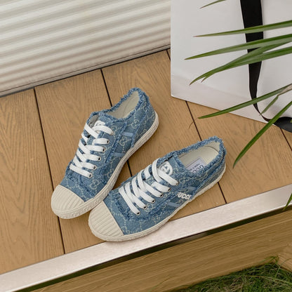 Gu*cc*i G*G Denim Sneakers