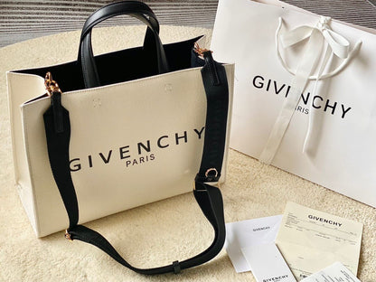 Giv*n*chy  G-Tote shopping bag in canvas