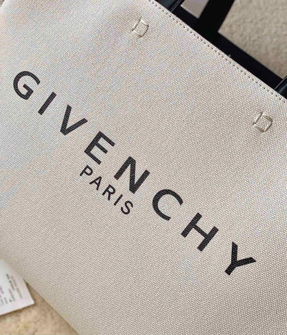 Giv*n*chy  G-Tote shopping bag in canvas