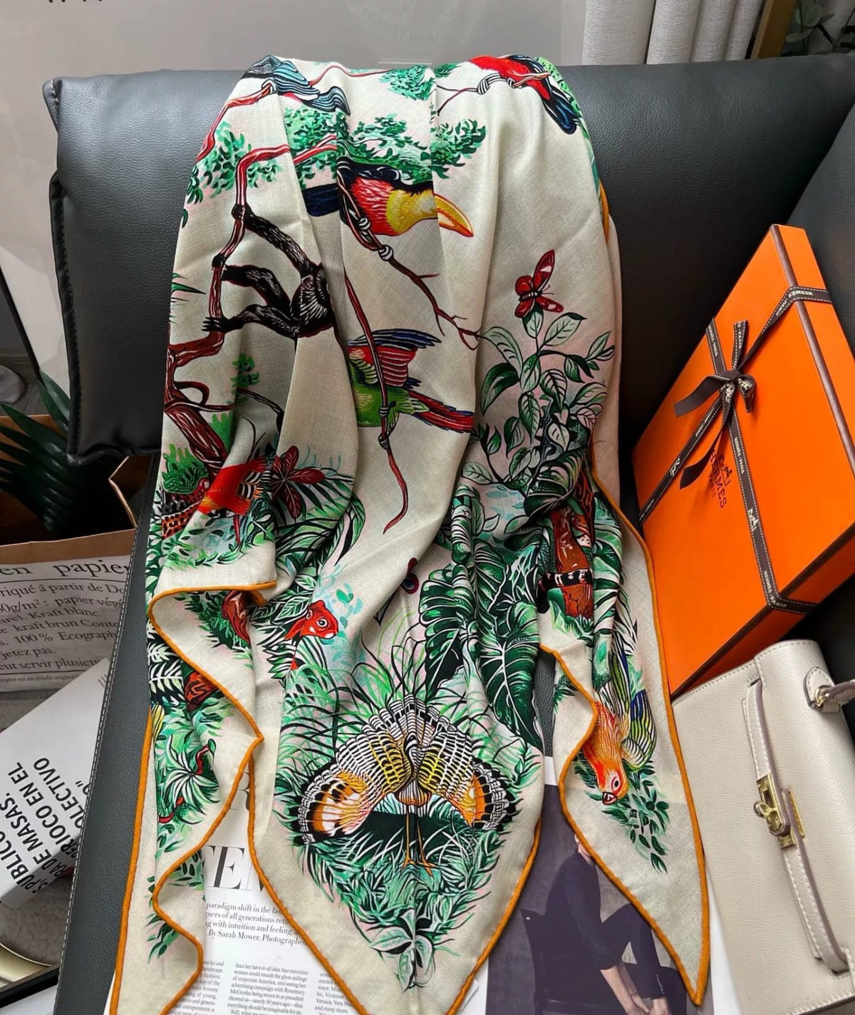 Large Triangle Scarf | Premium Quality