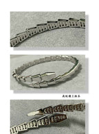 Snake Coil Diamond Bracelet | 925