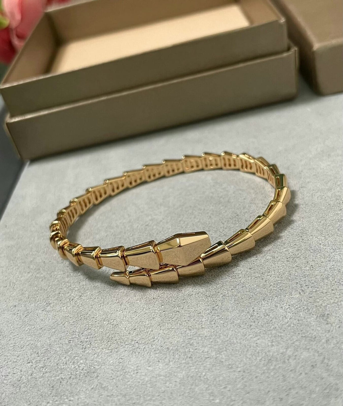Snake Coil Diamond Bracelet | 925