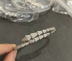 Snake Coil Diamond Bracelet | 925