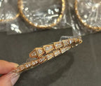 Snake Coil Diamond Bracelet | 925