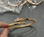 Snake Coil Diamond Bracelet | 925