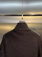 Men’s Hooded Knit-Paneled Down Jacket