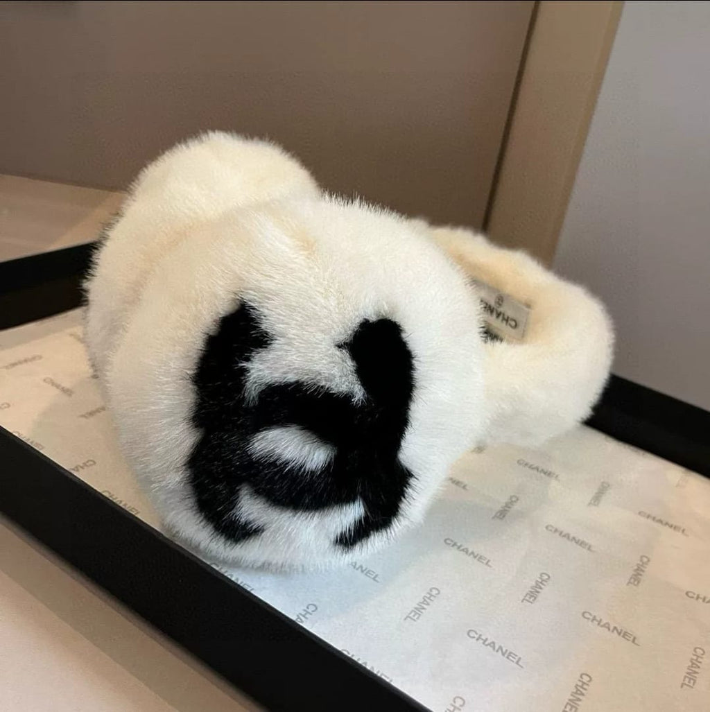 Rabbit Fur Earmuffs | Fluffy Ear Warmers