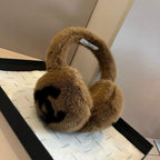 Rabbit Fur Earmuffs | Fluffy Ear Warmers