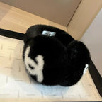 Rabbit Fur Earmuffs | Fluffy Ear Warmers