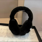 Rabbit Fur Earmuffs | Fluffy Ear Warmers