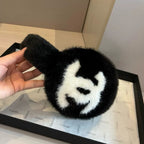 Rabbit Fur Earmuffs | Fluffy Ear Warmers